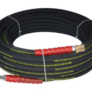 100' 3/8"  x 4200 PSI W/ COUPLERS, FREE SHIPPING