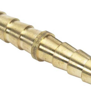 1/4" Brass Dbl Barbed Hose Splicer