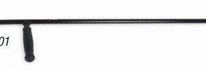 WAND-48" W/HANDLE S.S. BLACK 16-0342A01