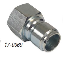 17-0069, QC 3/4" FNPT X 3/4" PLUG [Mi-T-M]