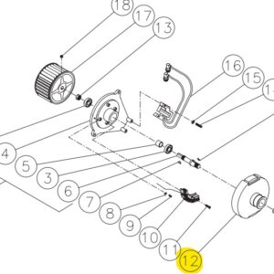 38-0041 FLANGE-MAGNET HUB