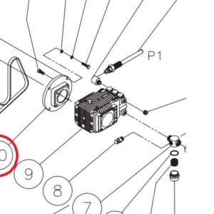 38-0054, ADAPTER FLANGE [Mi-T-M]
