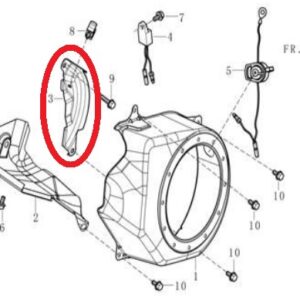 45-0505, LOWER SHIELD [Mi-T-M]