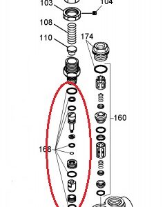 Unloader repair seal kit