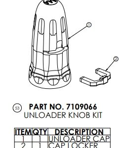 Unloader knob kit