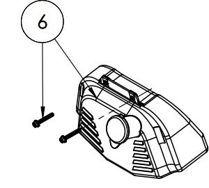 Soap Tank SVC Assy w/Labels Cub VERT
