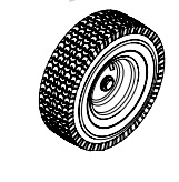 Wheel Service Kit W/ Hardware 7116899