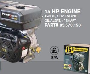 15.0 HP Engine