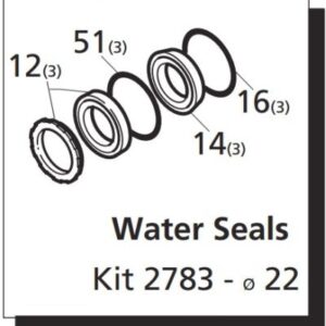 Water Seal Kit - 22mm