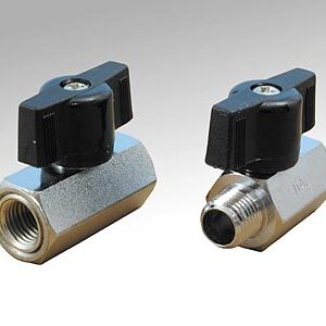 1/2" Ball Valve-Butterfly T-Handle-ECONOMY LINE