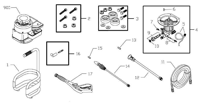 GENERAC 020214-2 parts breakdown