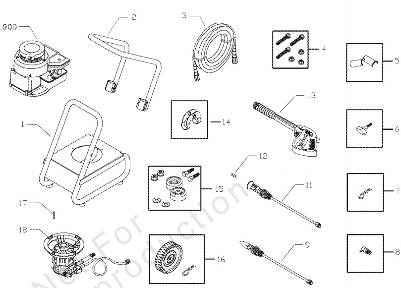 craftsman 020248-0 power washer replacement parts & manual