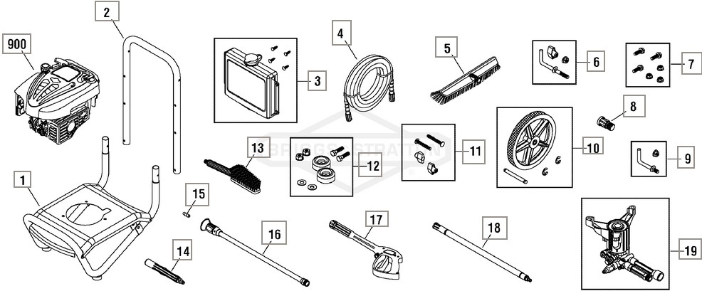 BRUTE 020291-03 replacement parts