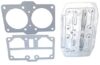 Valve plate and gaskets