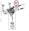 Carburetor PACKING, 099981173061