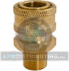 Coupler - 3/8" MPT