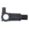 INLET/BYPASS ADAPTER - ALUM. 51-0018,