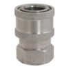 1/4" Coupler FPT - Stainless Steel