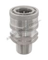 Coupler 3/8" MPT SS