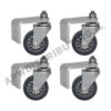 4-WHEEL KIT FOR VORTEX SURFACE CLEANERS