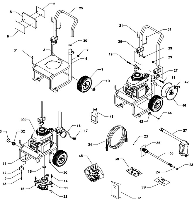 Craftsman 1431-2 Replacement parts