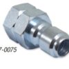 17-0075, QC 3/8F X 3/8 PLUG PLATED [Mi-T-M]