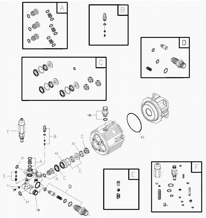 craftsman 020204-0pressure washer pump rebuild kit manual breakdown