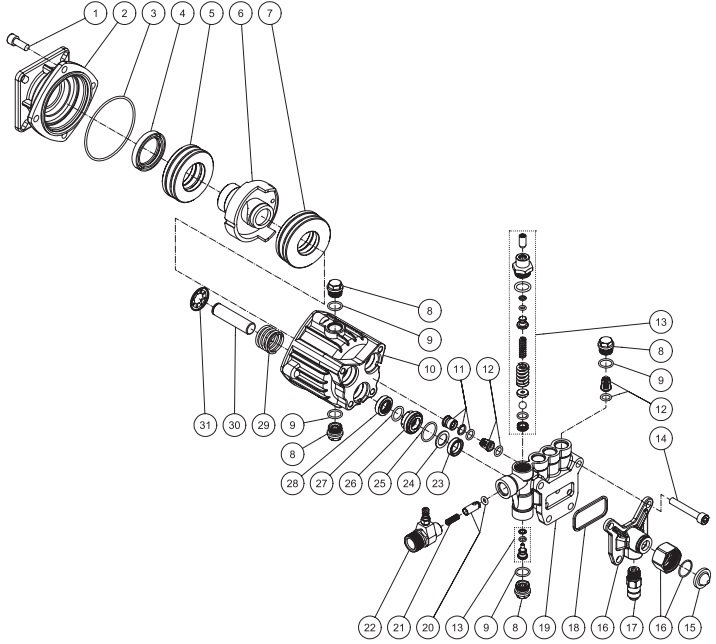 MITM 3-0311 pump parts