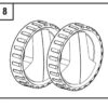 KIT, WHEEL, 316033