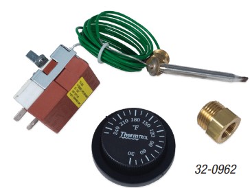 THERMOSTAT-ADJ 250F 72" CAP 32-0962