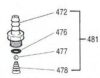 CAT Fixed Barb Assembly 33480