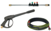 50' Hose Gun Wand & Tip Kit 22mm