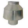 50-0061, DRAFT DIVERTER-10" DIA (NGAS) [Mi-T-M]
