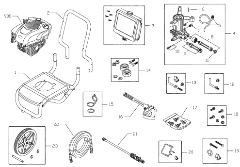 craftsman 580752131 power washer replacement parts