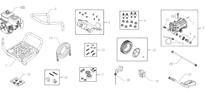 Craftsman 3100 psi Power Washer 580752290 replacement Parts