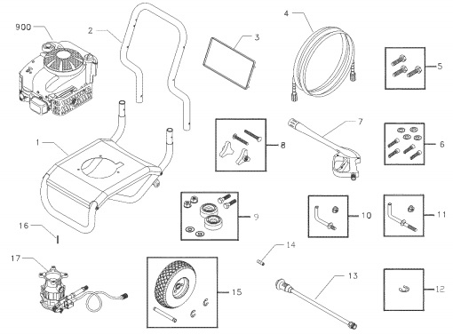 Craftsman Pressure Washer 580752400 Parts