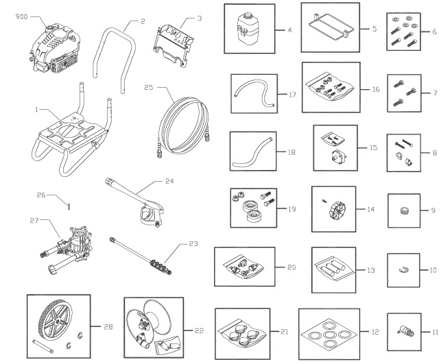 Craftsman Pressure Washer 580752810 Parts