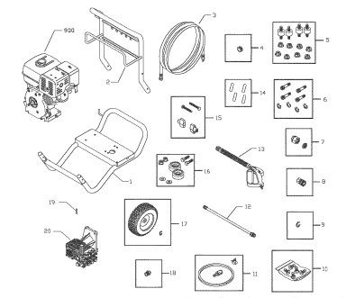 sears craftsman power washer 580753410 Parts 1-888-279-9274