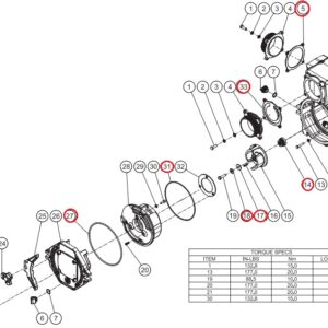 KIT - 3" TRASH SEAL KIT ASSY 70-0664