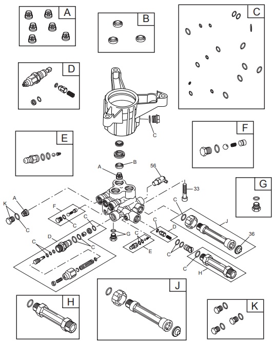 BRUTE 020586 pump repair breakdown & parts