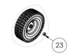 WHEEL KIT, 13.0 X 5.0-6 7103521