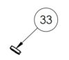 7105659 FUEL CAP, NON-VENTED W/ CHAIN