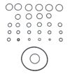 Pump O-ring kit 7110158