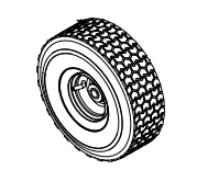 Wheel 10" x 4" 7108040