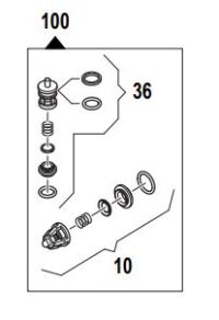 AAA Complete Valve Kit 7109627 - Image 2