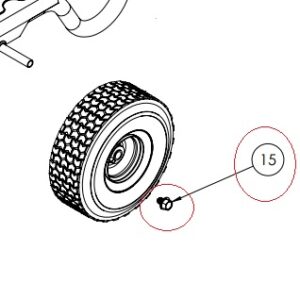 WHEEL MOUNTING BOLT 7114502
