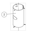 7114610 MINI BRUTE TANK WRAPPER WITH SCREWS