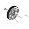 SIMPSON Wheel Kit , Stub Axle
