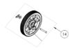 SIMPSON Wheel Kit , Stub Axle
