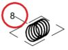 Piston Ring Kit, 7122699